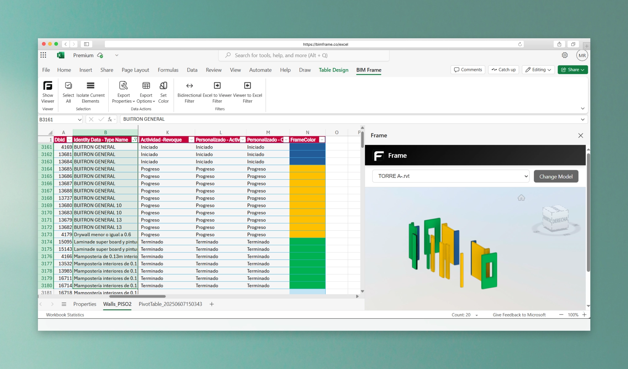 Colors feature preview